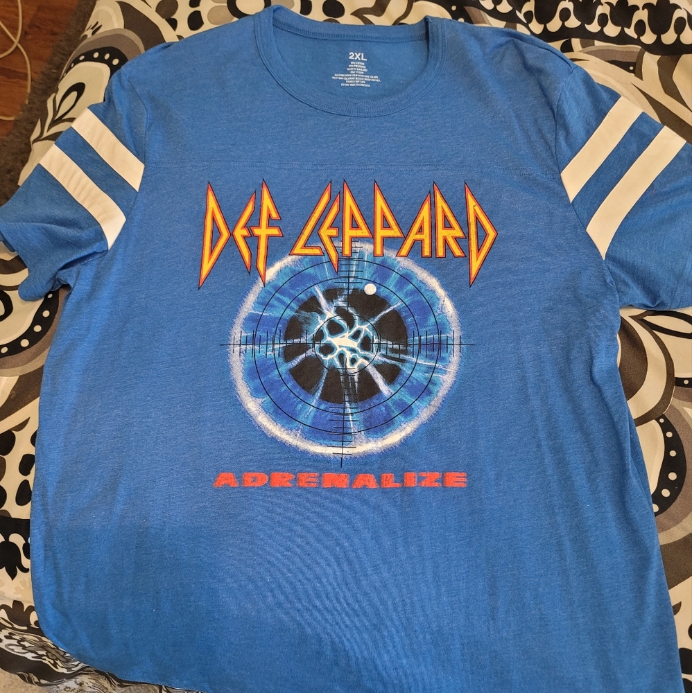 Def Leppard Tee 2x Never Worn